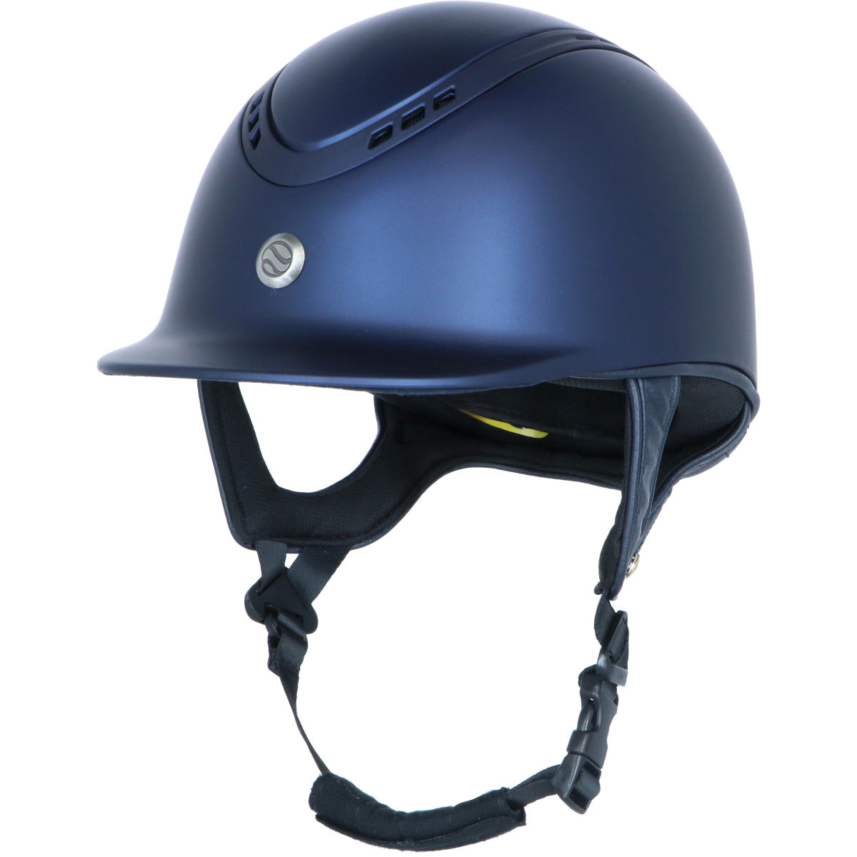 Back on Track Casco da equitazione EQ3 Mips Blu