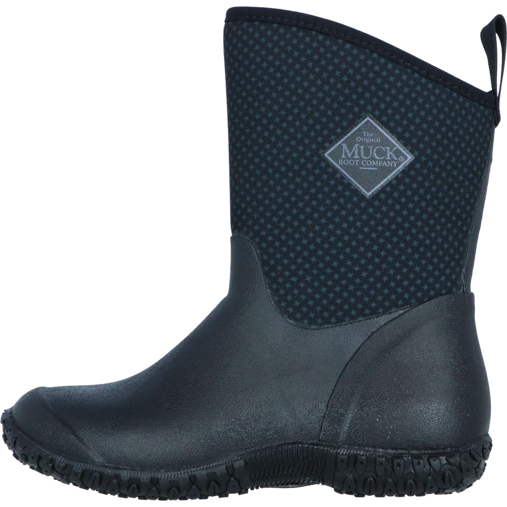 Muck Boot Muckster II Mid Stampa nera/rosa