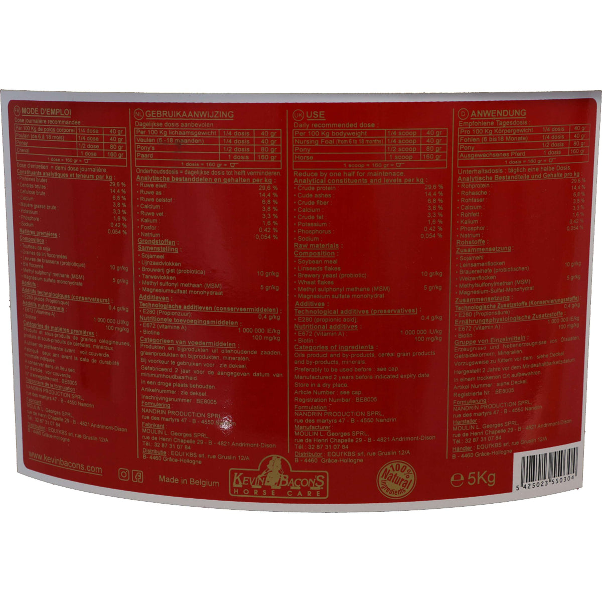 Kevin Bacons Formula principale