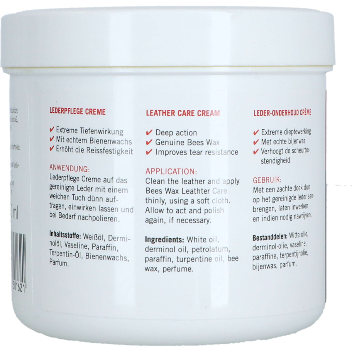 Kieffer Ledercreme Cera d'api, 6 pz.