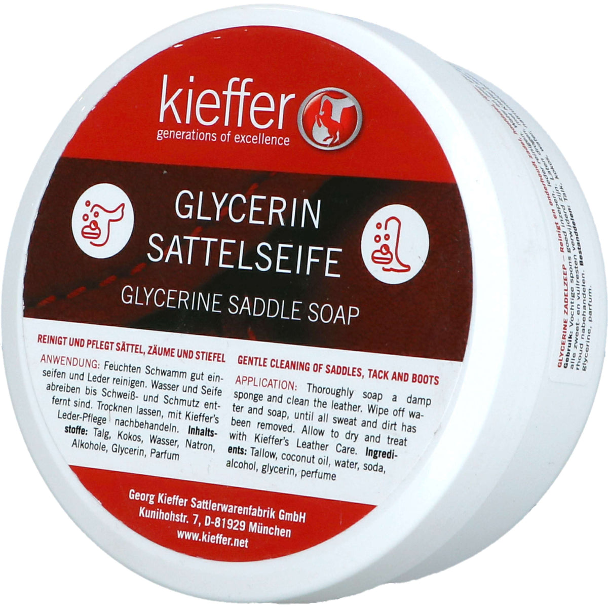 Kieffer Sapone per Selle