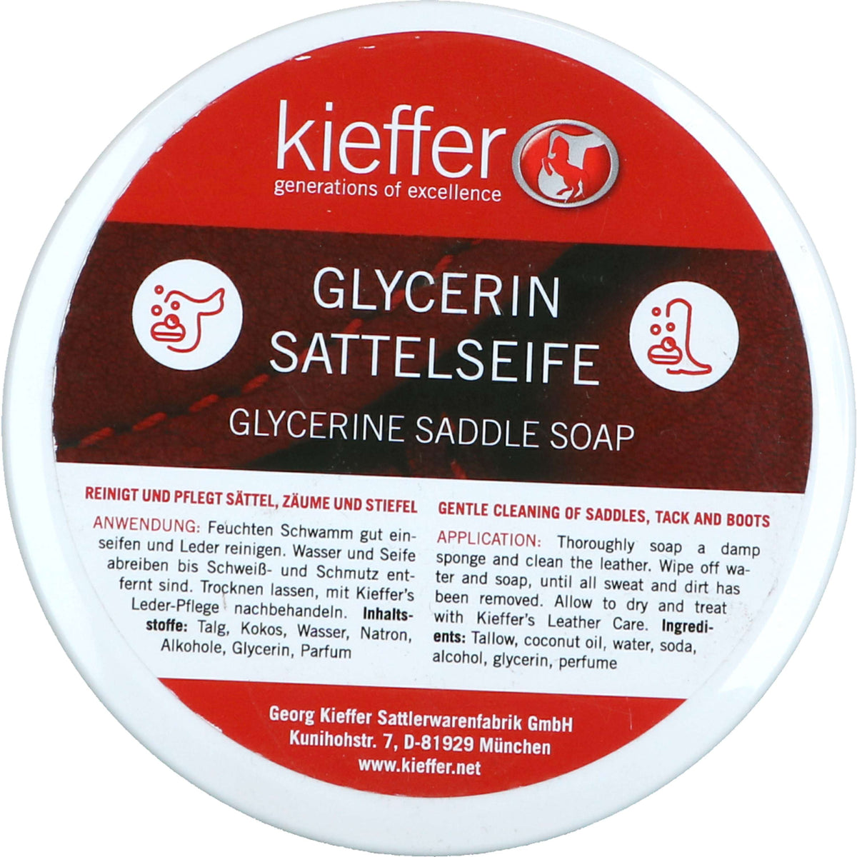 Kieffer Sapone per Selle