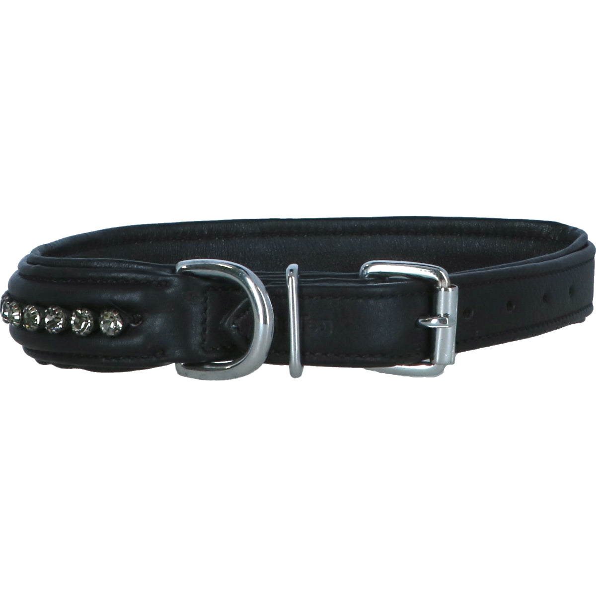 Kieffer Collare Nero con cristalli