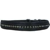 Kieffer Collare Nero con cristalli