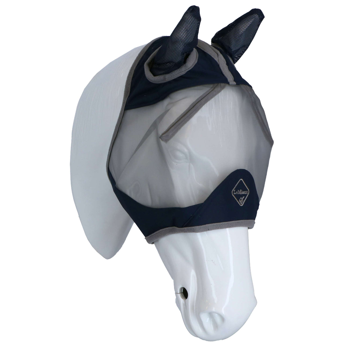 LeMieux Maschera Antimosche Amour Shield Pro con Orecchie Navy