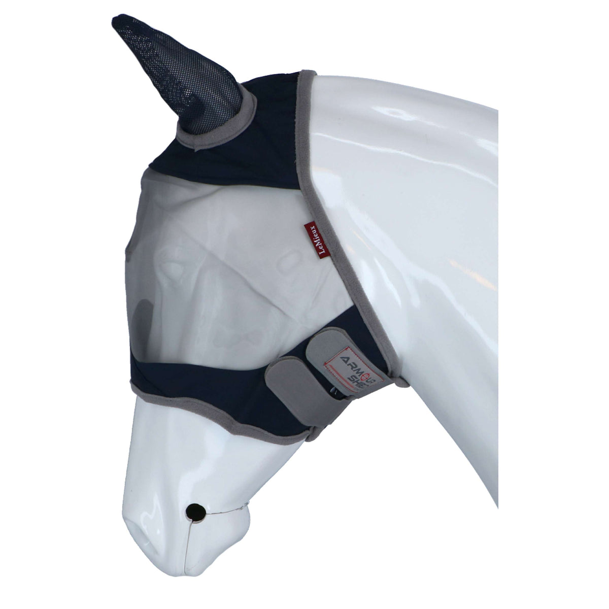 LeMieux Maschera Antimosche Amour Shield Pro con Orecchie Navy