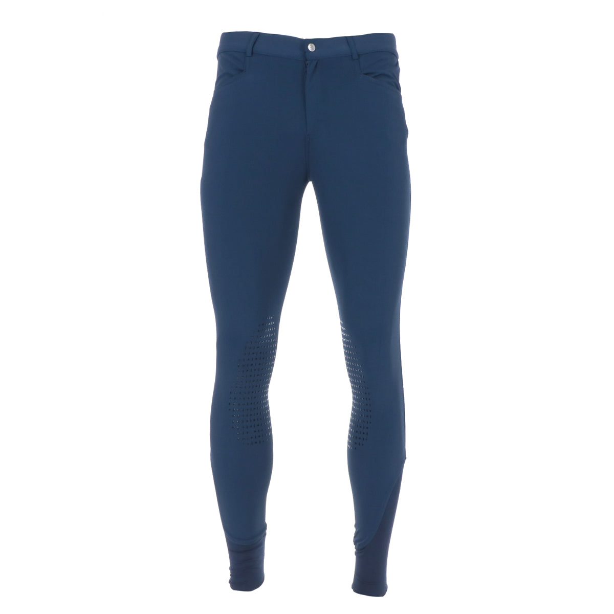 Harry's Horse Pantaloni da Equitazione Liciano Presa Uomo Navy
