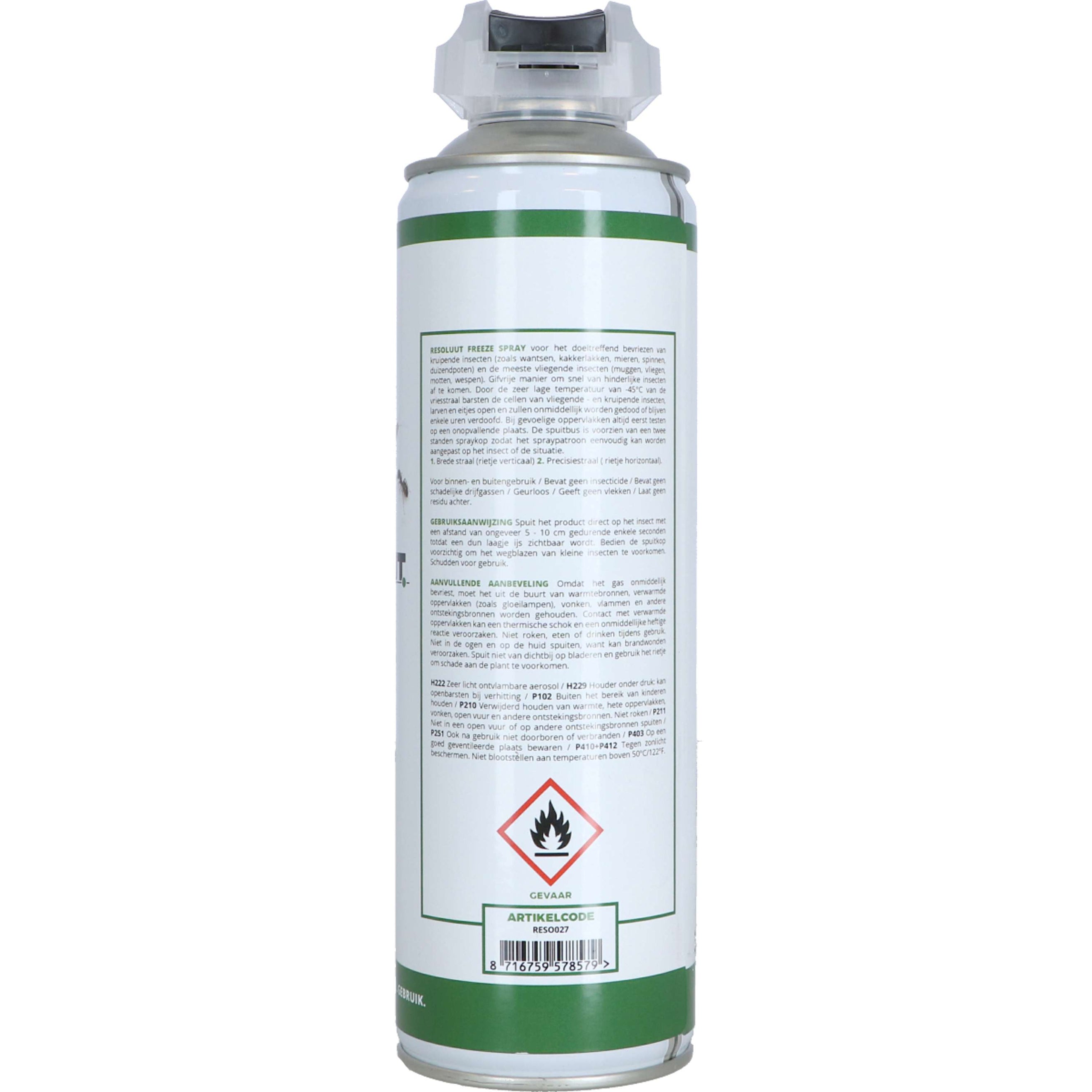 Resoluut Spray congelante