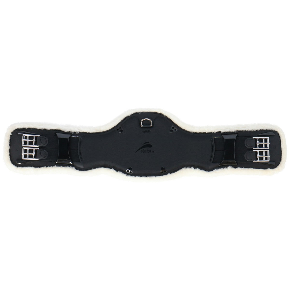 eQuick Sottopancia da dressage ePearl Lamb Wool Nero