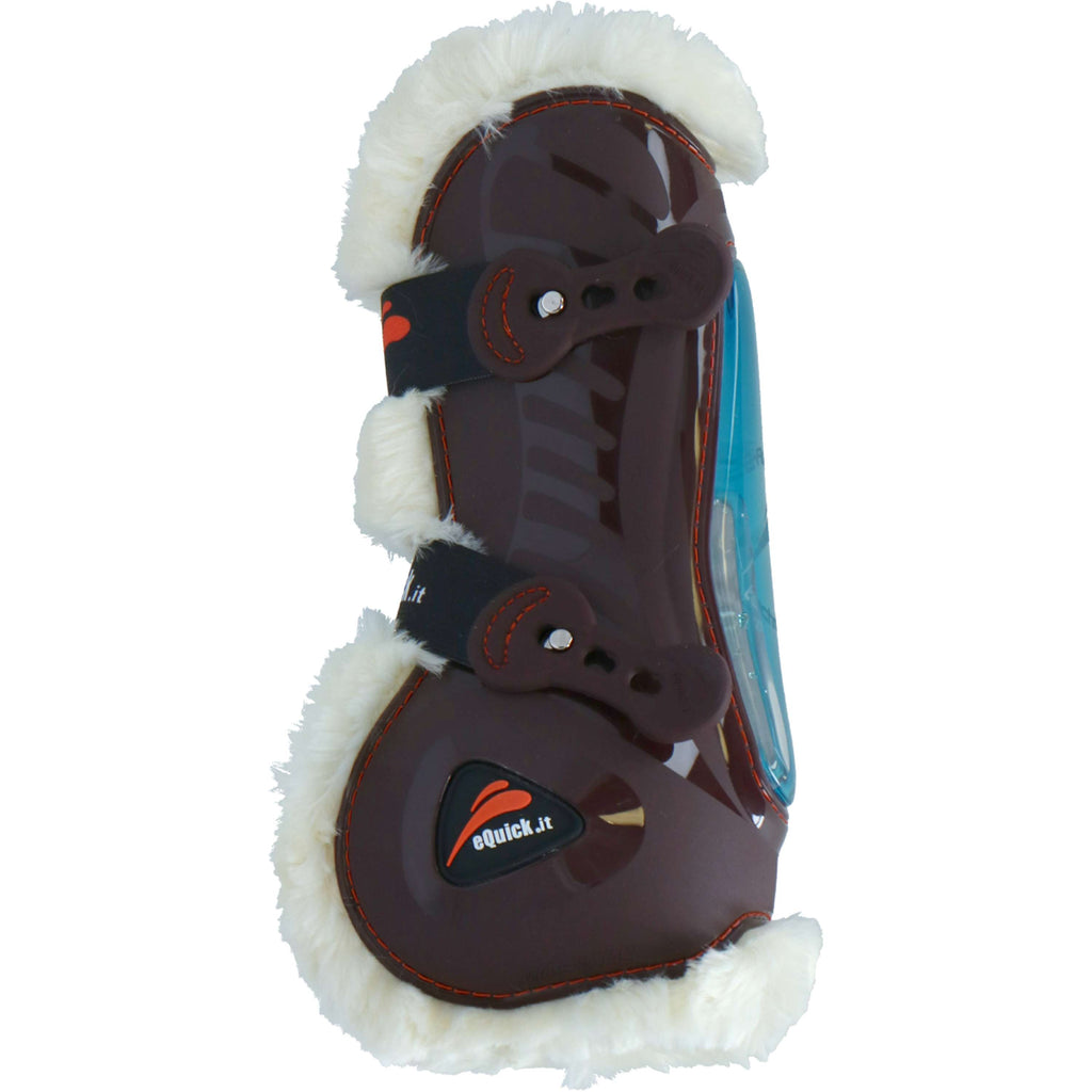 eQuick Stinchiere eShock Front Fluffy Marrone