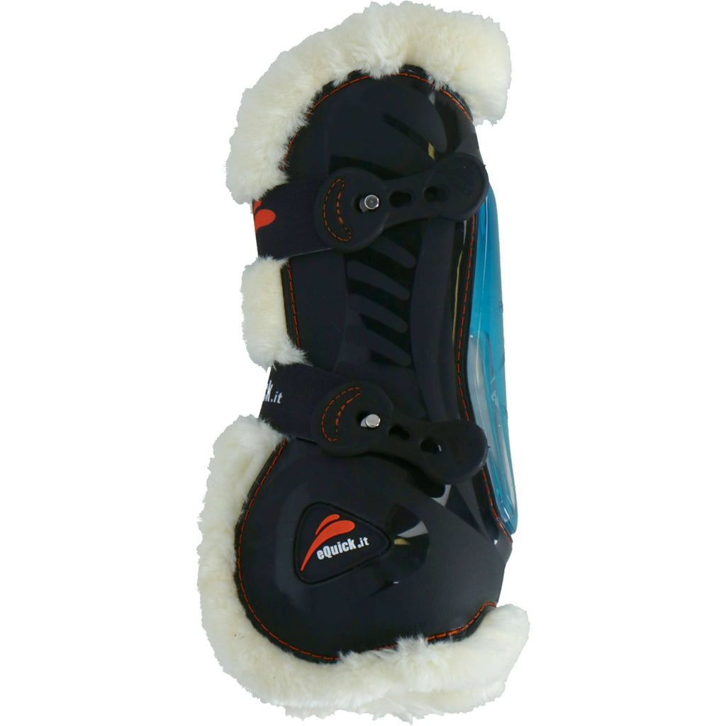 eQuick Stinchiere eShock Front Fluffy Nero