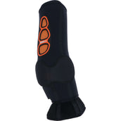 eQuick Stivali Tendine di Trasporto Stable Boots Aero-magneto Front Nero