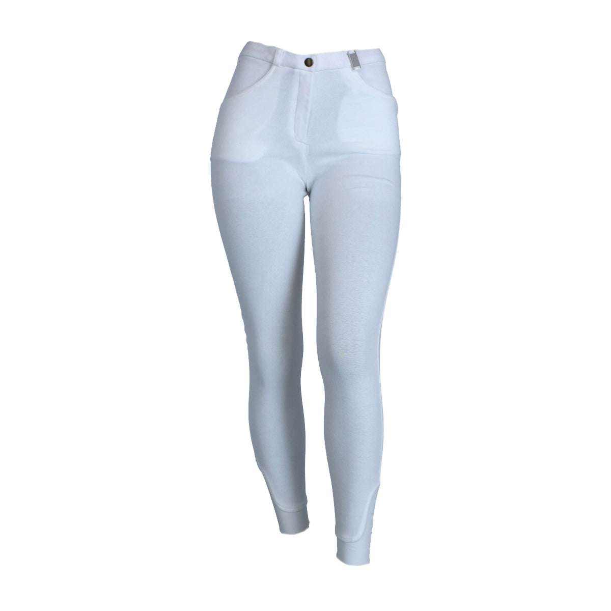 HKM Pantaloni da Equitazione Kate Bianco
