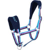 Funny Horses Cavezza Funny Horses Blu scuro/Blu/Rosa scuro