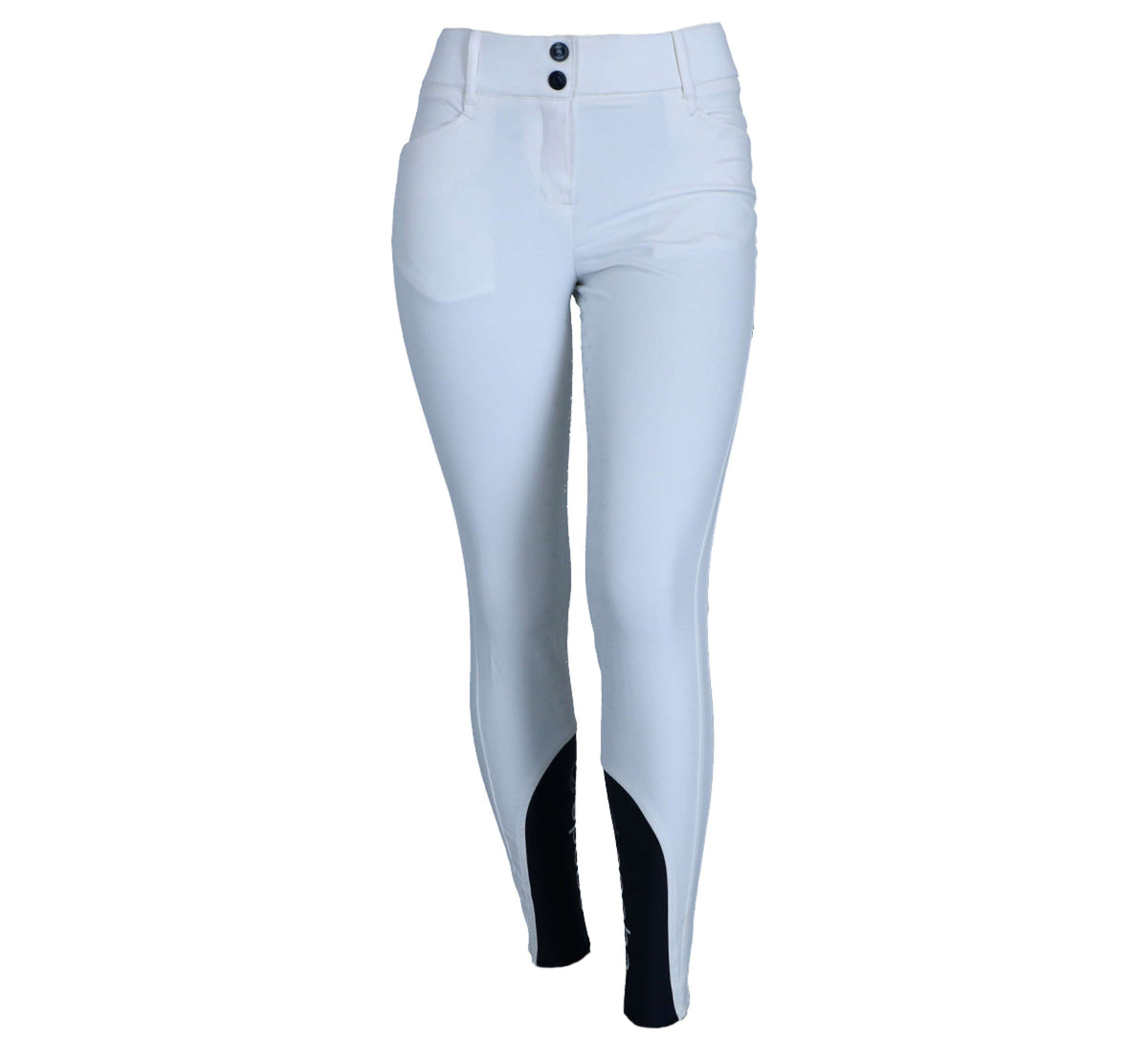 EQODE by Equiline Pantaloni da Equitazione Darcey Bianco