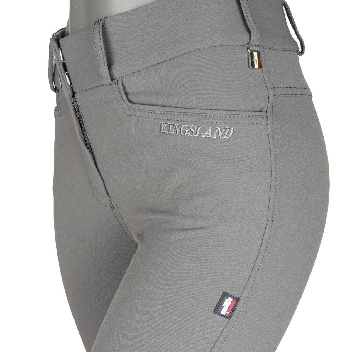 Kingsland Pantaloni da Equitazione Kadi Grigio