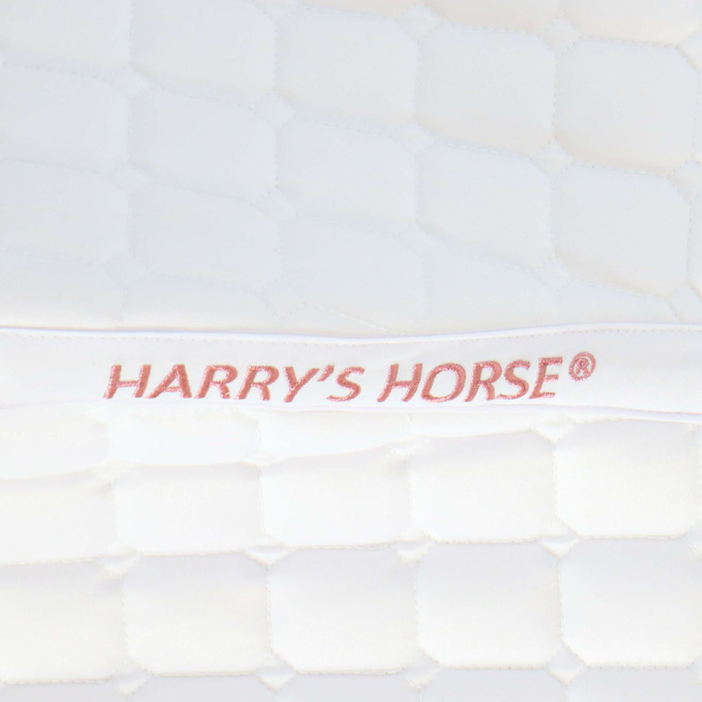 Harry's Horse Sottosella Reverso Competition Bianco/Oro rosa