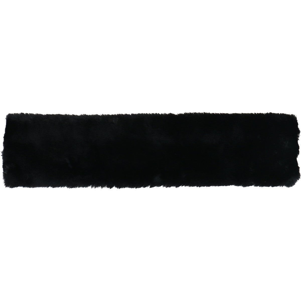 Harry's Horse Copri Cinghia in Pelo Furry Nero