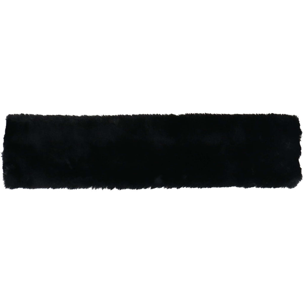Harry's Horse Copri Cinghia in Pelo Furry Nero