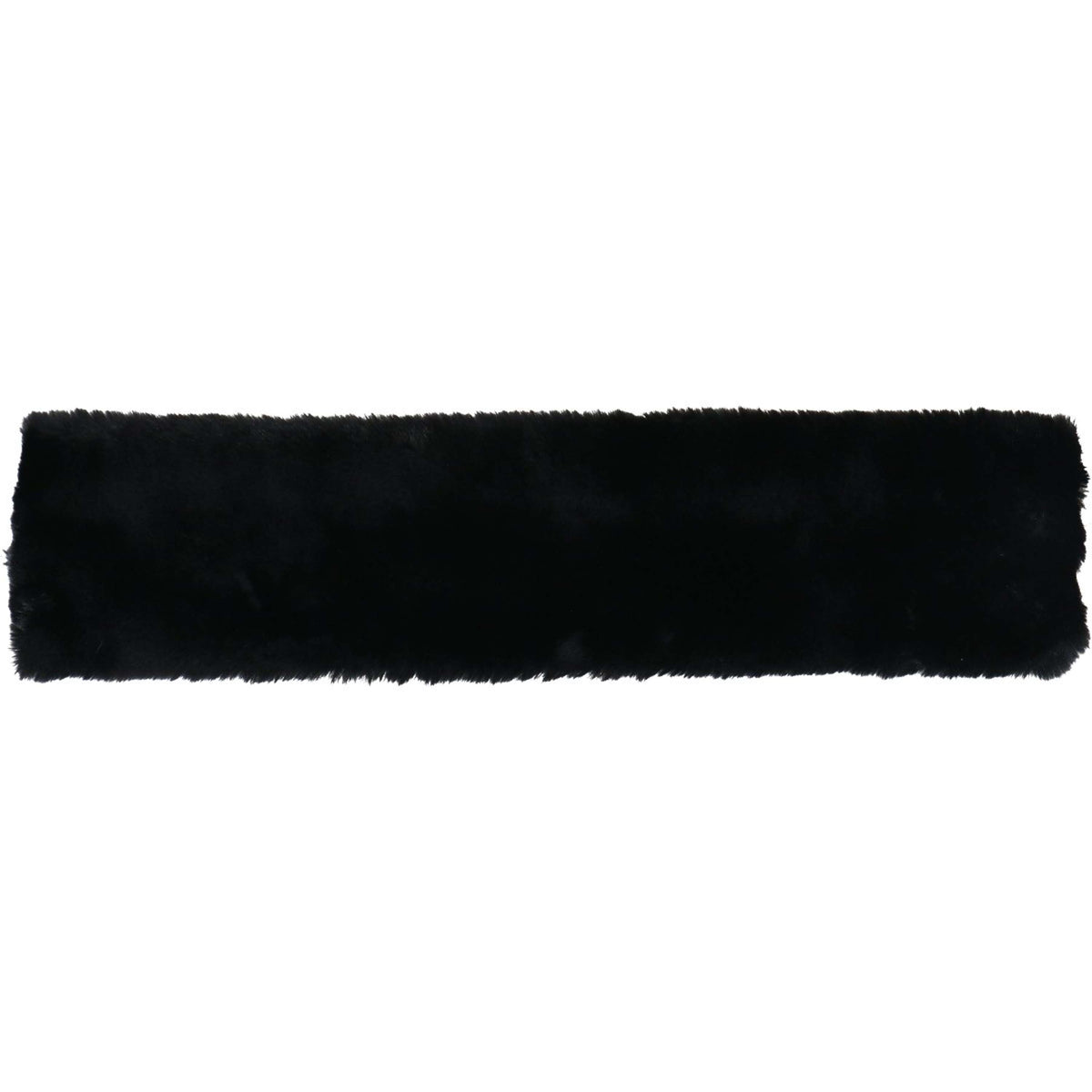 Harry's Horse Copri Cinghia in Pelo Furry Nero
