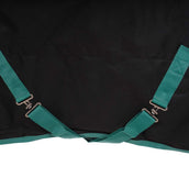 Weatherbeeta Coperta Invernale Green-Tec Nero/Verde