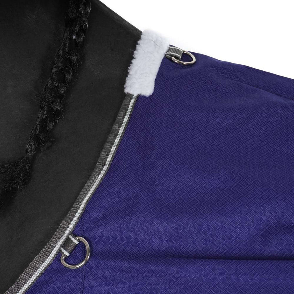 Weatherbeeta Coperta Invernale Comfitec Premier Free II Standard Neck Lite Blu scuro/Grigio/Bianco