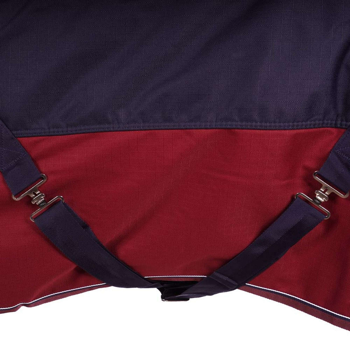 EQUITHÈME Tappeto da Esterno Tyrex 1200D 150g Navy/Bordeaux