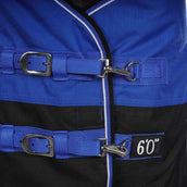 EQUITHÈME Tappeto da Esterno Tyrex Blu/Nero