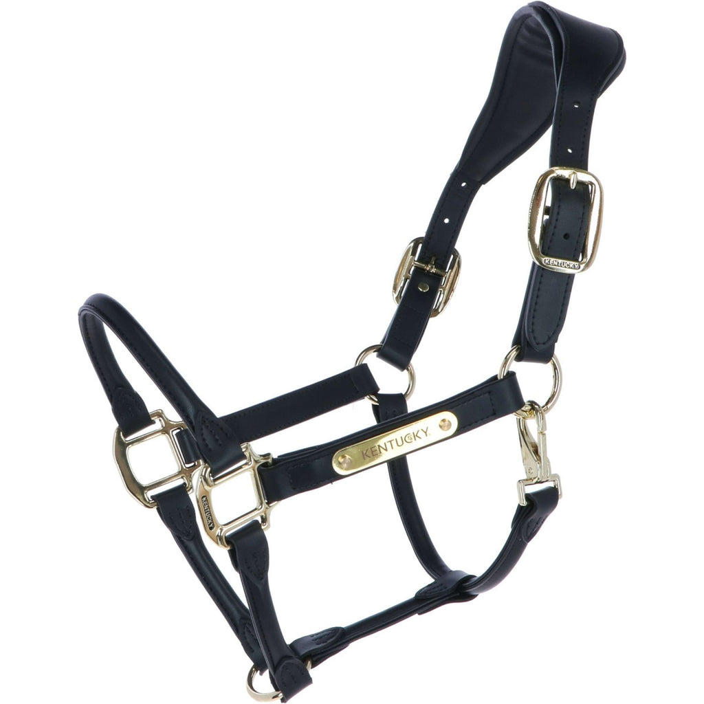 Kentucky Horsewear Cavezza Pelle Anatomica Nero