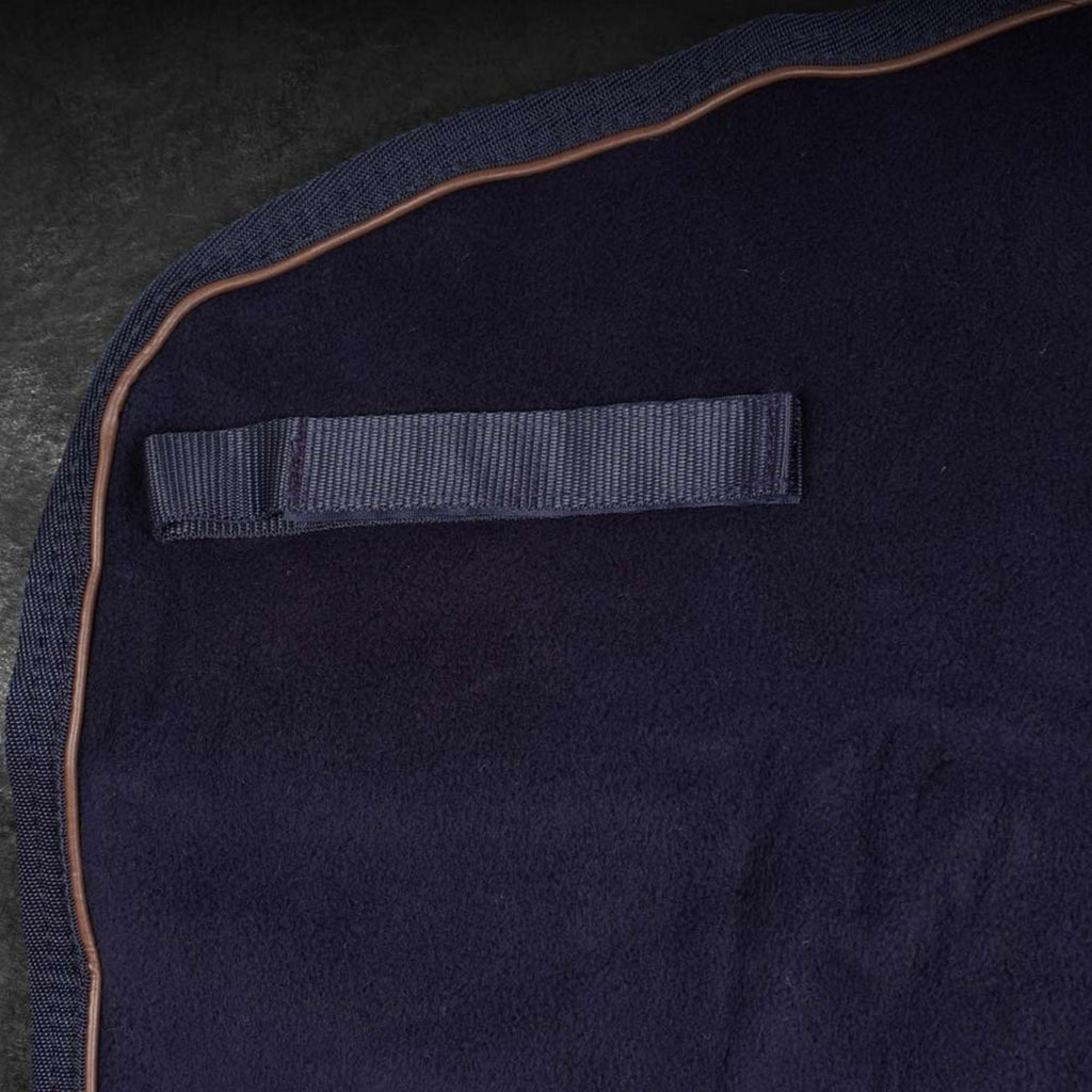Kentucky Horsewear Coperta da esercizio Vello pesante quadrato Navy