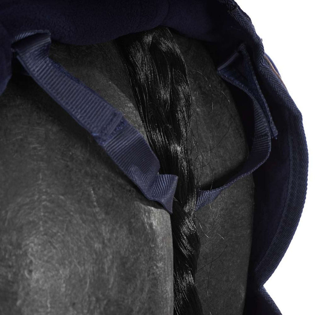 Kentucky Horsewear Coperta da esercizio Vello pesante quadrato Navy