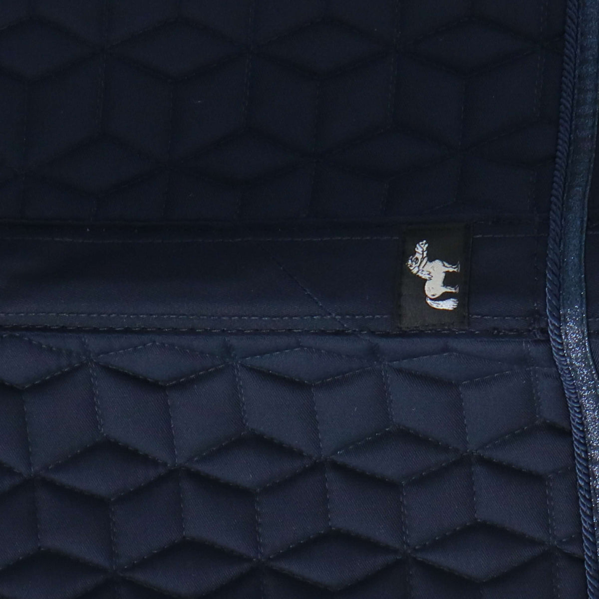 Kentucky Horsewear Sottosella Salto con la corda glitterata Navy