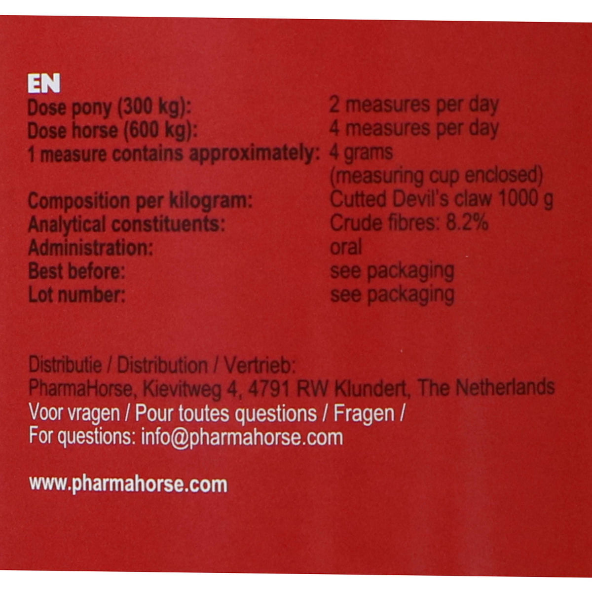 PharmaHorse Artiglio del diavolo