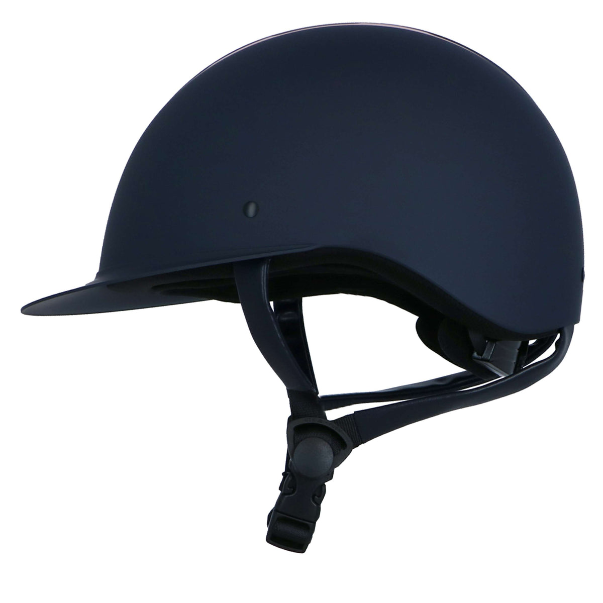 HKM Casco da equitazione Lady Shield Blu scuro/oro rosa