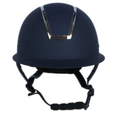 HKM Casco da equitazione Lady Shield Blu scuro/Argento