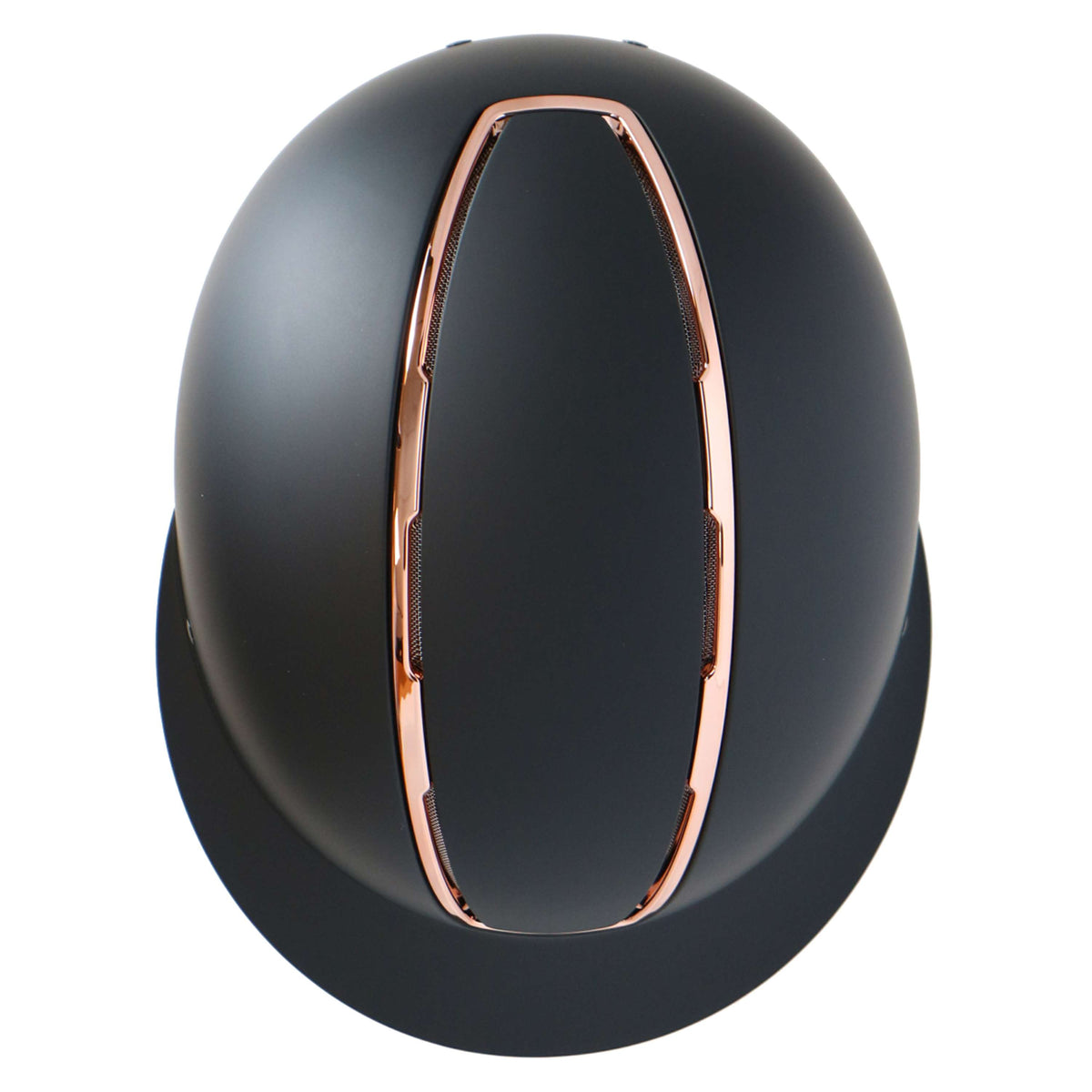 HKM Casco da equitazione Lady Shield Nero/Oro rosa