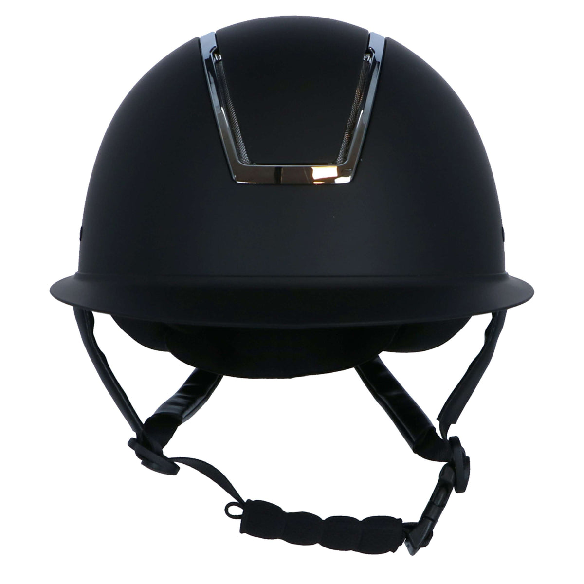 HKM Casco da equitazione Lady Shield Nero Argento