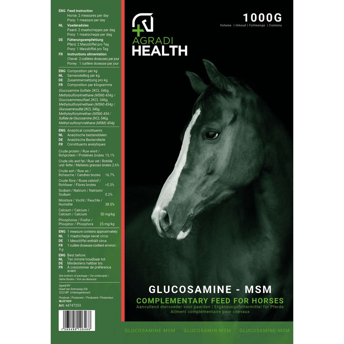 Agradi Health Glucosamina-MSM