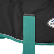 Weatherbeeta Cappotto per Cane Green-Tec Nero/verde bottiglia