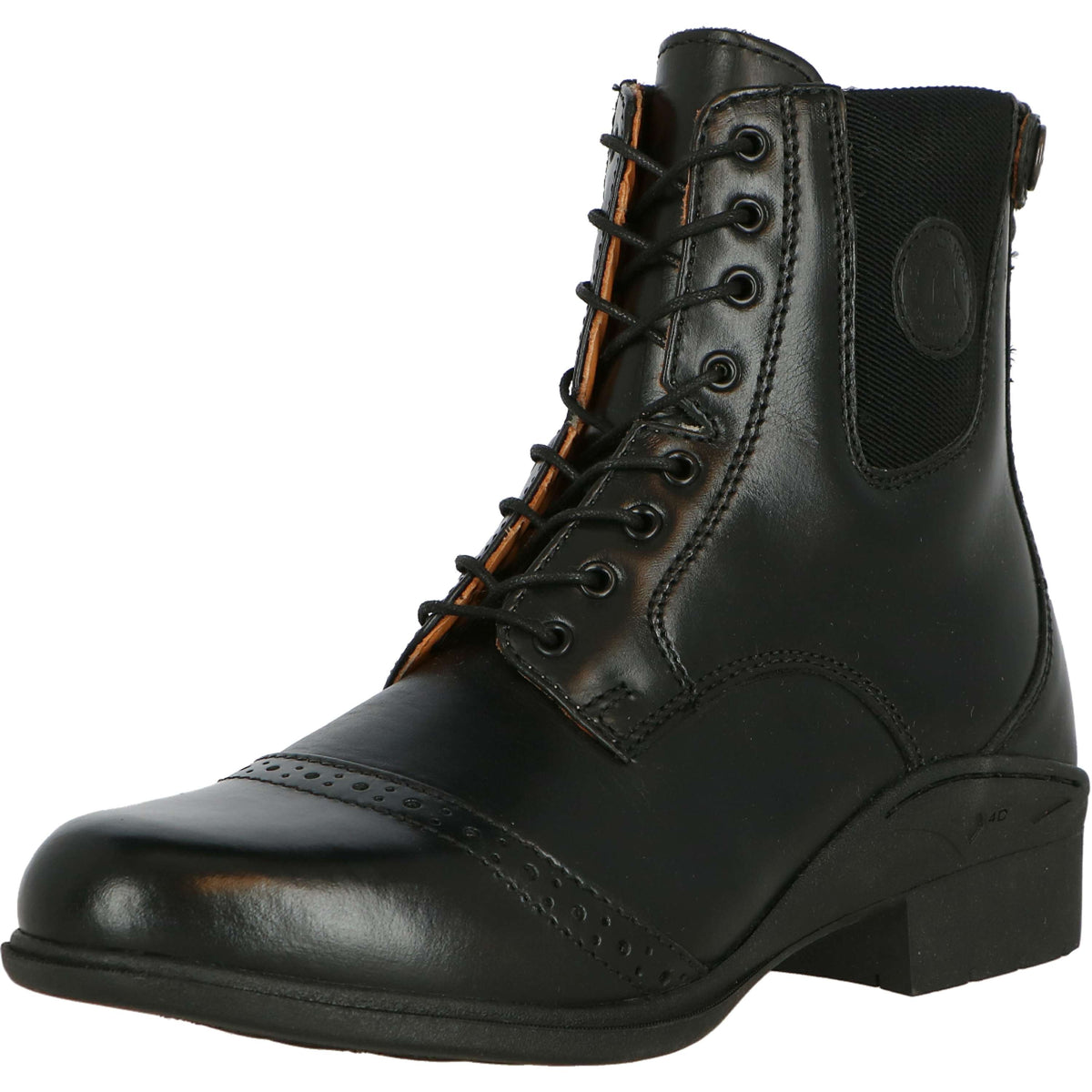 Mountain Horse Paddock Boots Aurora Back Zip Nero