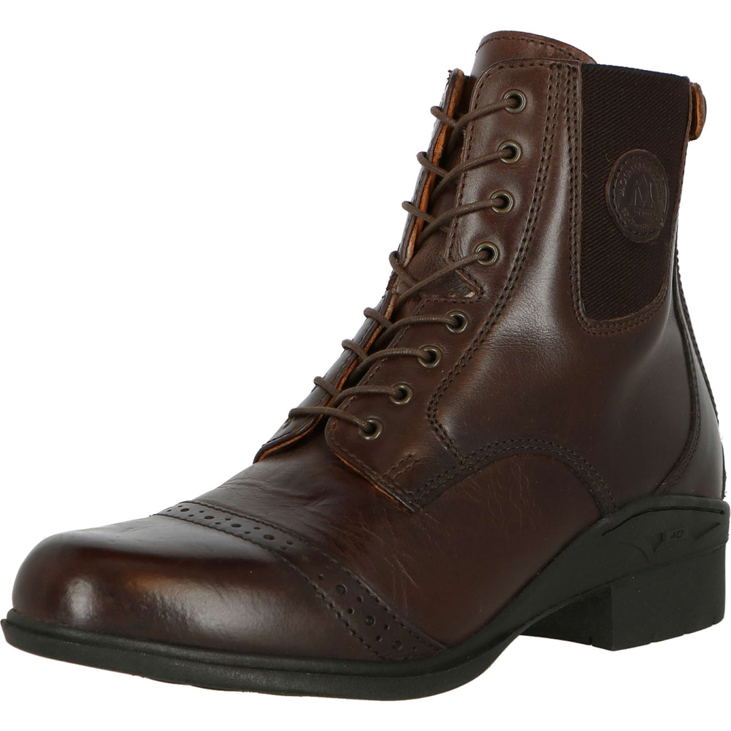 Mountain Horse Paddock Boots Aurora Back Zip Marrone