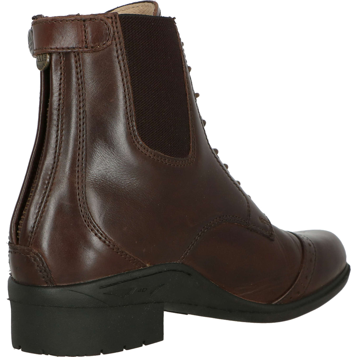 Mountain Horse Paddock Boots Aurora Back Zip Marrone