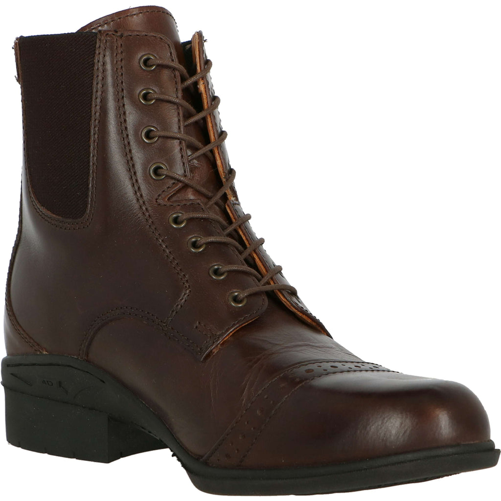 Mountain Horse Paddock Boots Aurora Back Zip Marrone