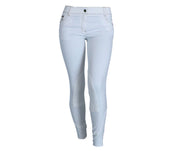 EQUITHÈME Pantaloni da Equitazione Texas Bianco