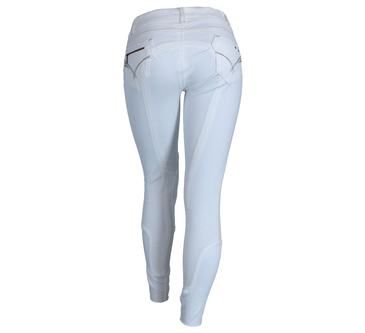 EQUITHÈME Pantaloni da Equitazione Texas Bianco