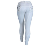 EQUITHÈME Pantaloni da Equitazione Texas Bianco