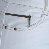 EQUITHÈME Pantaloni da Equitazione Texas Bianco