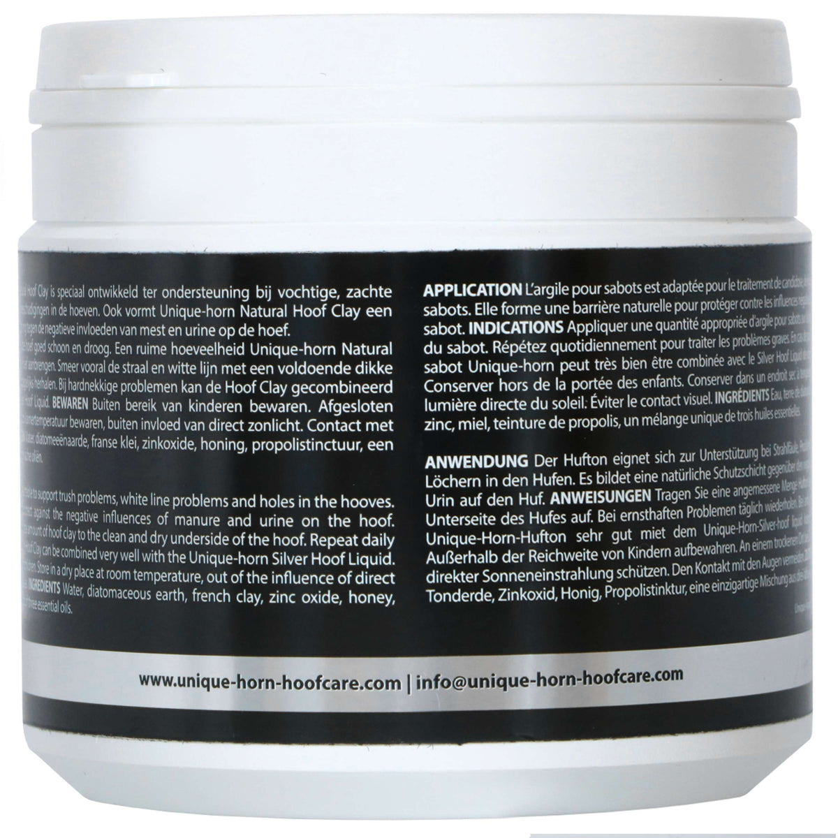 Unique-horn Capo Clay Hoof Care