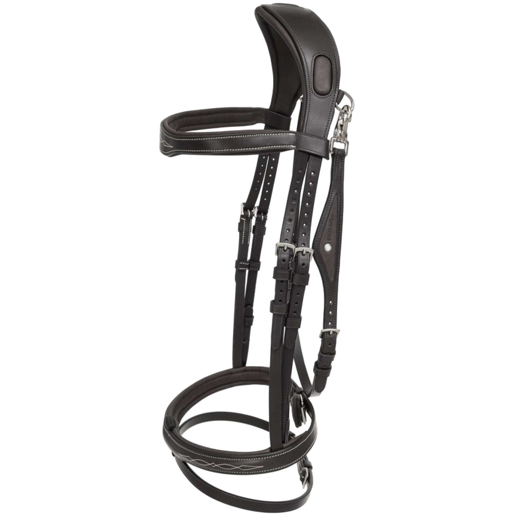 Equiline Briglia JP Anatomisch Light Nero