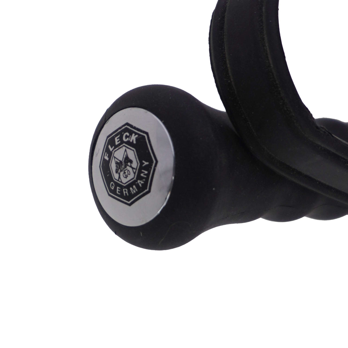 Fleck Frustino da equitazione con impugnatura in gomma Nero